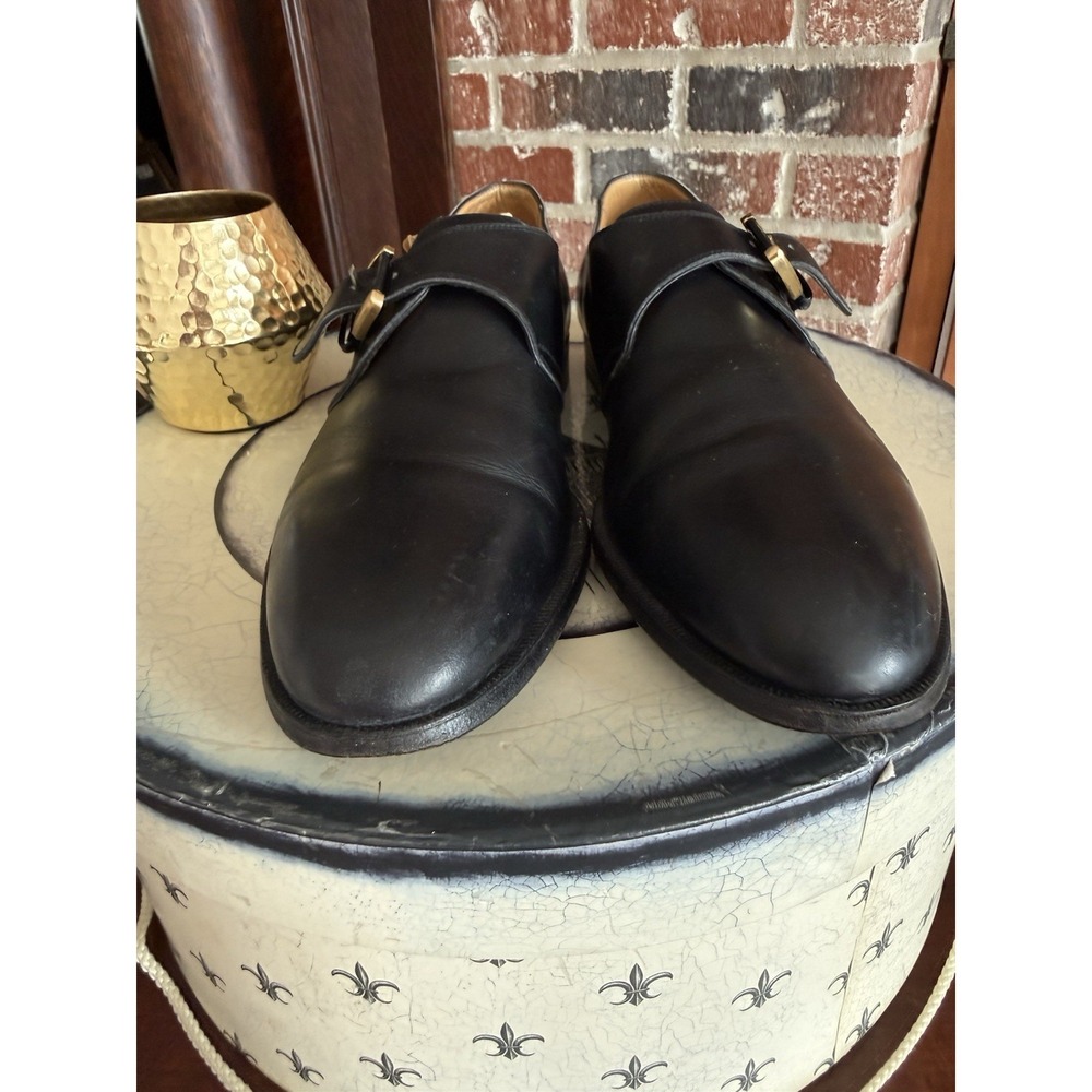 To Boot Bower Black Calf‎ Monkstrap 10 M
